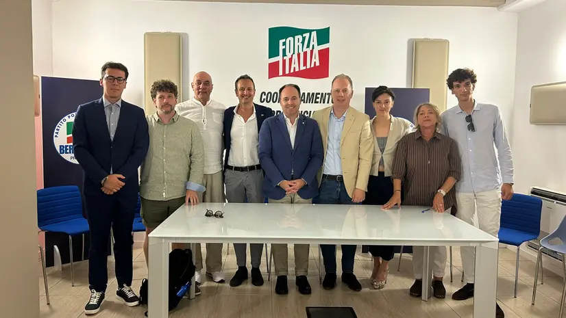 La squadra di Forza Italia verso «Brescia 2028» © www.giornaledibrescia.it