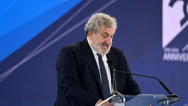 Italian Foreign Minister Antonio Tajani and the United Nations General Secretary Antonio Gurerres visit the United Nations Global Service Center in Brindisi. 130June 2024