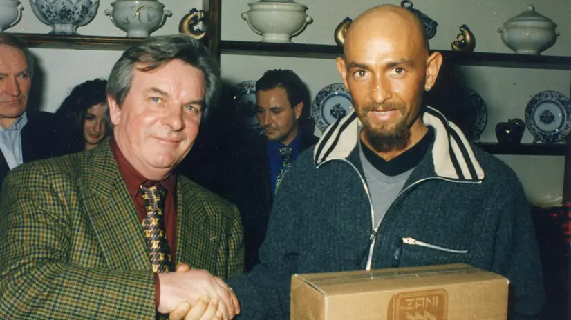 Ariasi con Marco Pantani - © www.giornaledibrescia.it