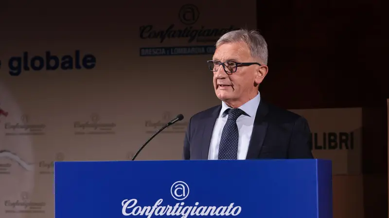L'intervento di Eugenio Massetti - © www.giornaledibrescia.it