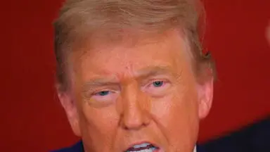 epa12190310 US President Donald Trump delivers an address to the nation at the White House in Washington, DC, USA, 21 June 2025, following US strikes on Iran's nuclear facilities. EPA/Carlos Barria / POOL