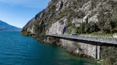 Un tratto della Gardesana Occidentale