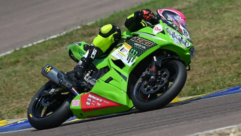 Ginevra Andrea Minelli in pista