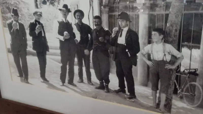 Il gioco delle bocce negli anni '20 del Novecento