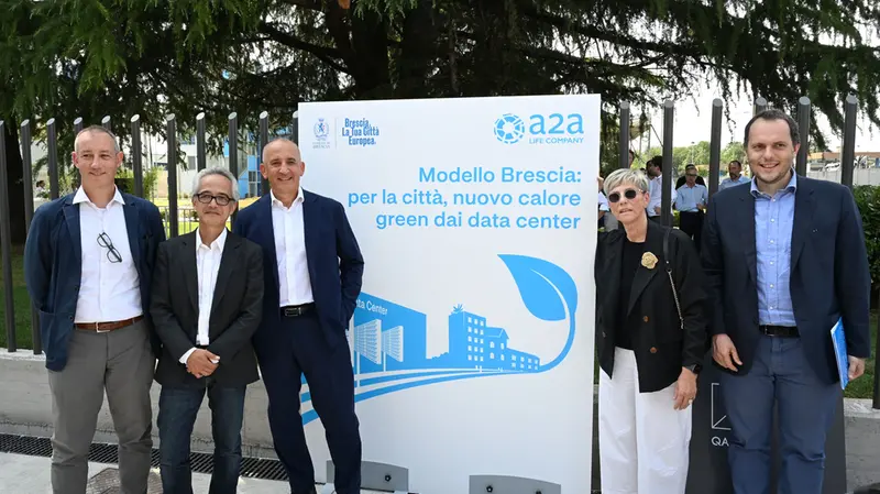 L'inaugurazione del nuovo data center di A2A a Brescia