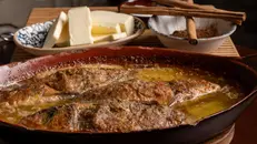 La tinca al forno