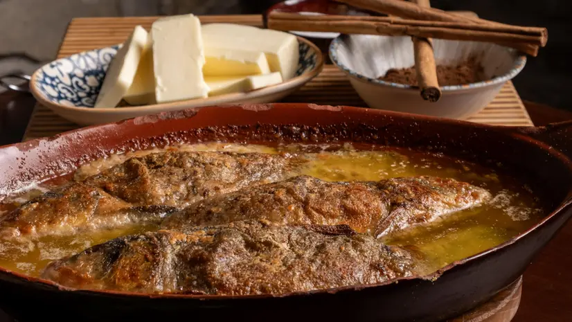La tinca al forno