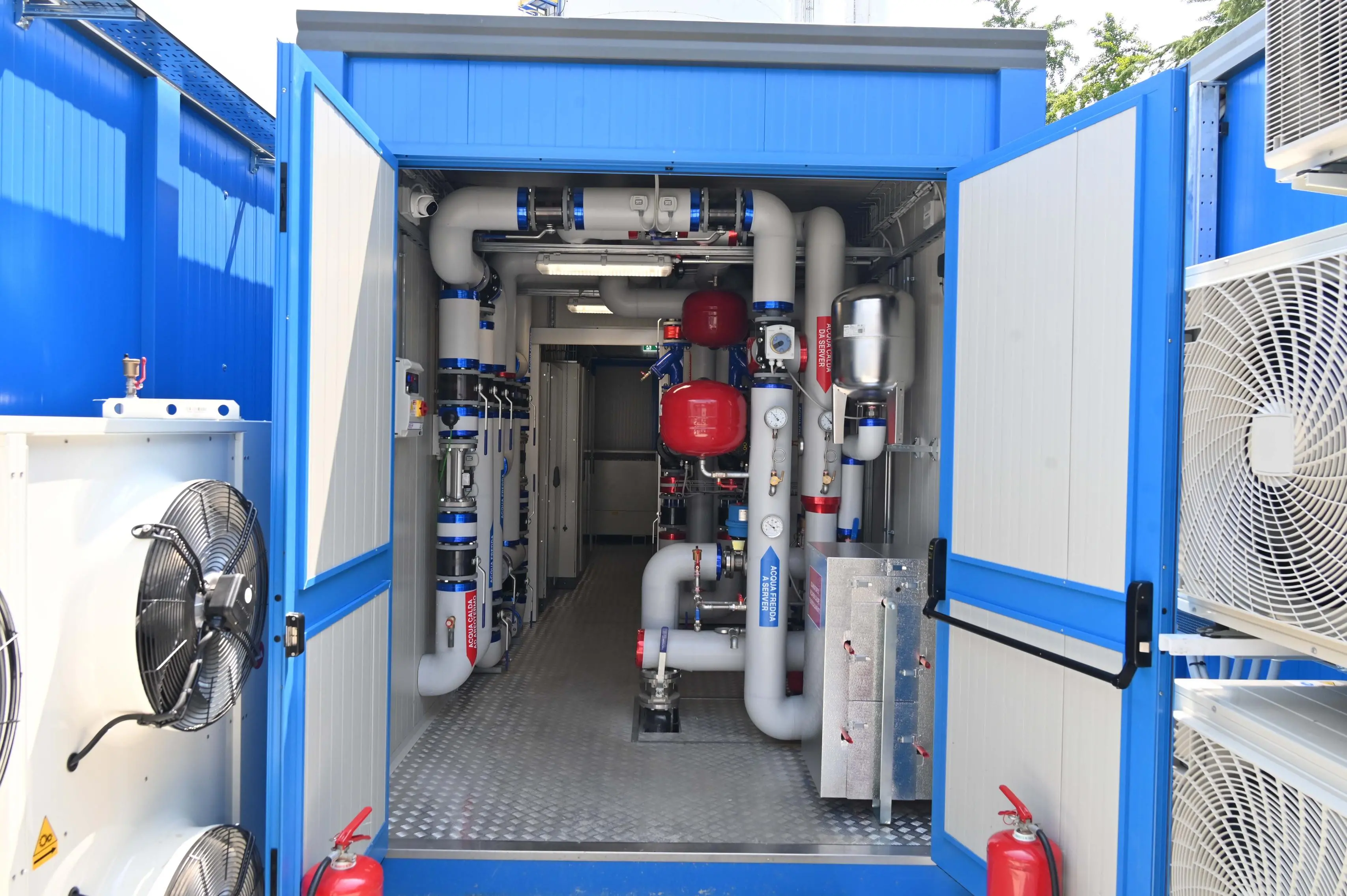 Taglio del nastro per il nuovo data center di A2A
