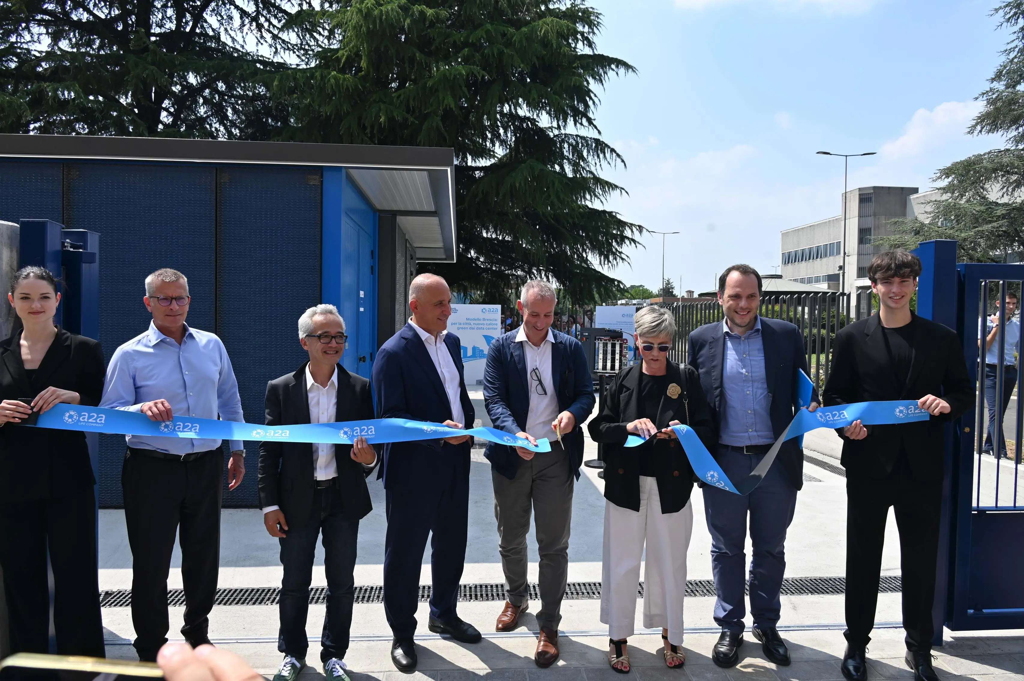Taglio del nastro per il nuovo data center di A2A