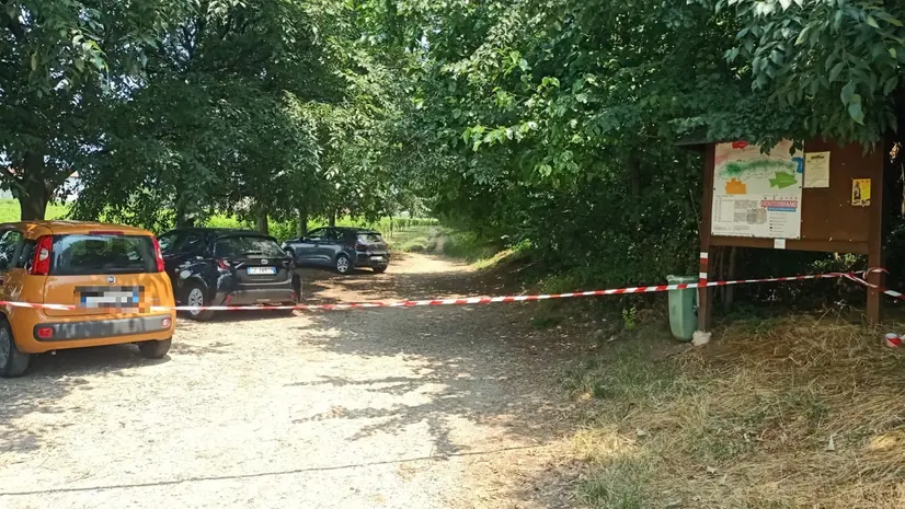 La zona in cui è stato trovato il corpo senza vita di Matteo Formenti © www.giornaledibrescia.it