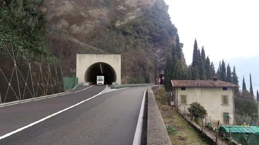Come dovrebbe essere la galleria tra Gargnano e Tignale - Foto Anas