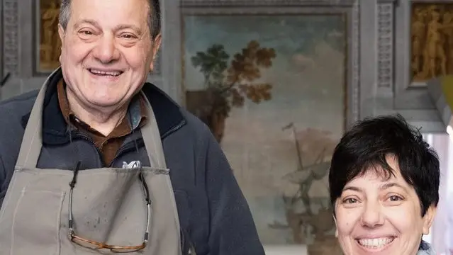Renato Giangualano e la figlia Ivana