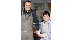 Renato Giangualano e la figlia Ivana