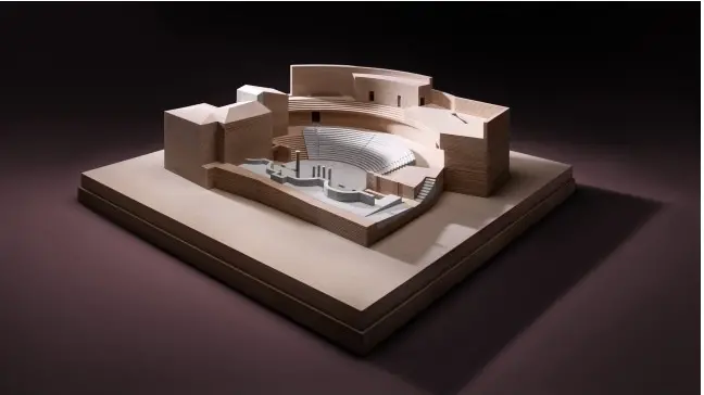 Il Teatro Romano nei render del progetto di Chipperfield