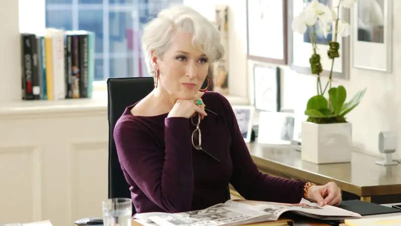 Meryl Streep nel film «Il diavolo veste Prada»