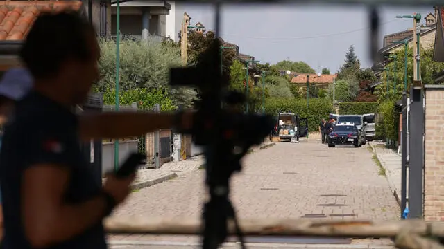 Paderno Dugnano (MI): strage di via Anzio - 1 settembre 2024 - Foto Yuri Laudadio/SPF/ANSA