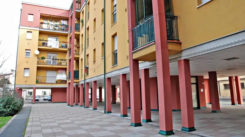 Un condominio - © www.giornaledibrescia.it