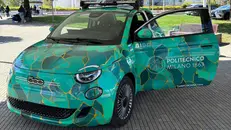 La Fiat 500 che svolgerà il servizio - © www.giornaledibrescia.it