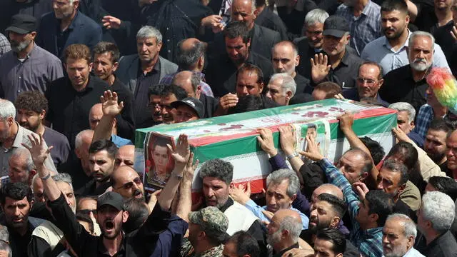 I funerali di Stato a Terehan - Foto Ansa © www.giornaledibrescia.it
