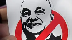 Adesivo distribuito al Budapest Pride