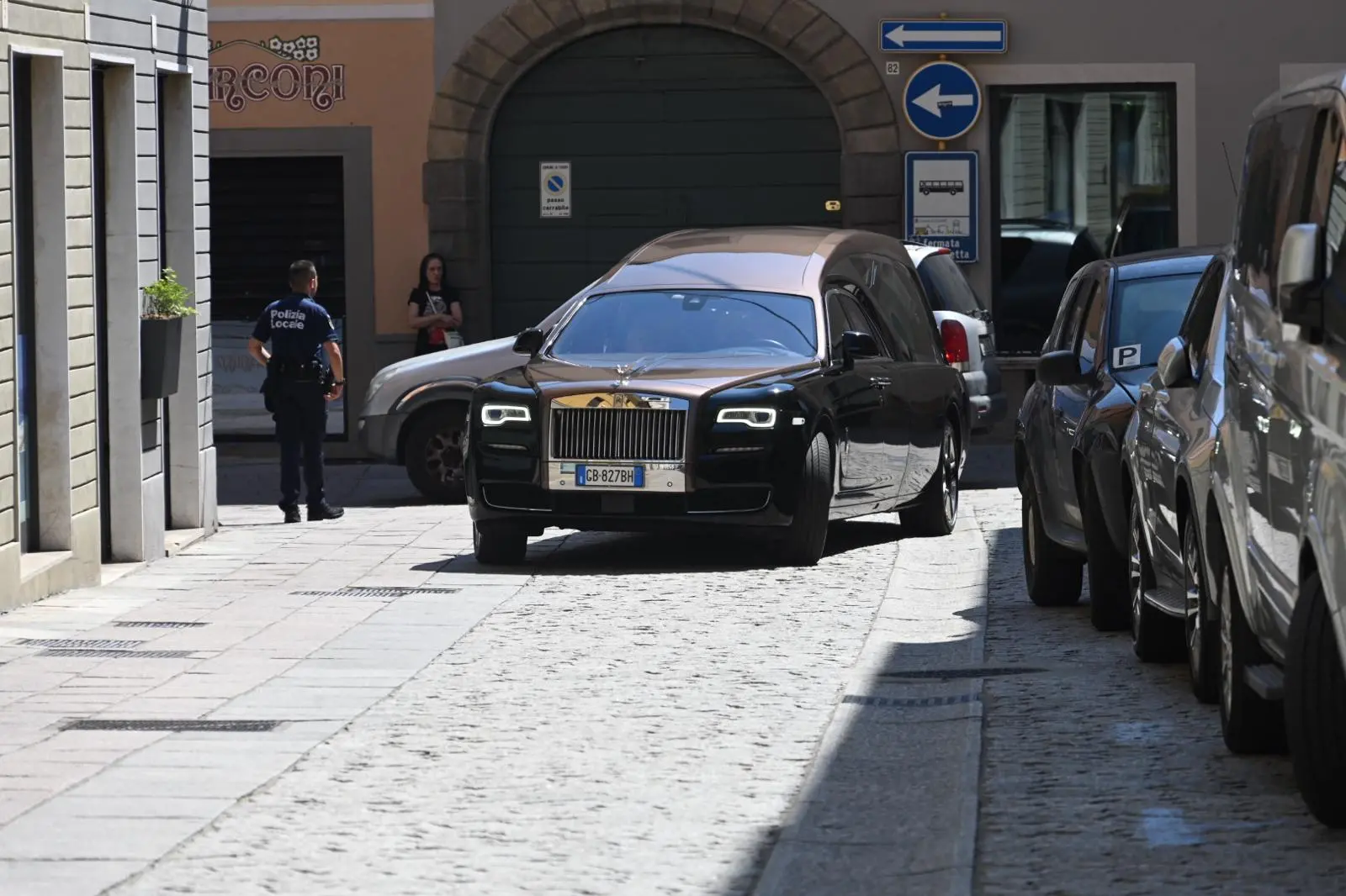 Il funerale di Matteo Formenti