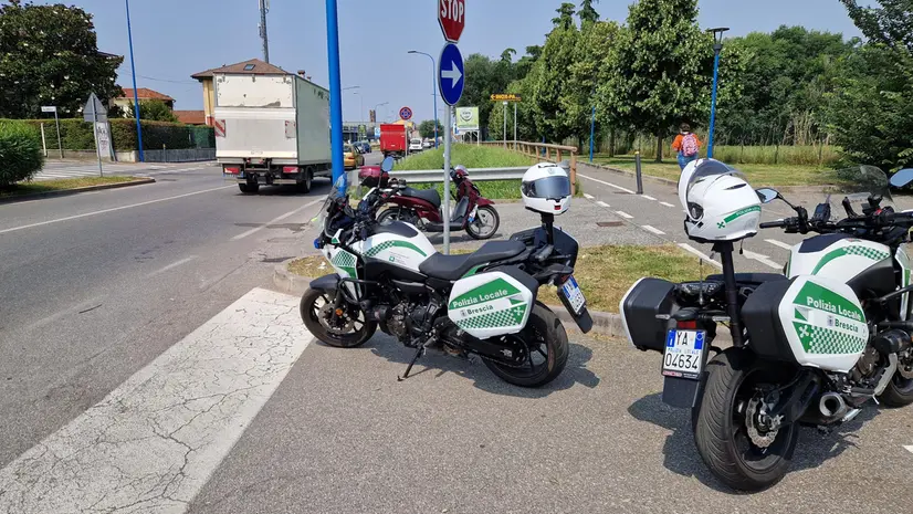 Motociclette della Poliza locale © www.giornaledibrescia.it