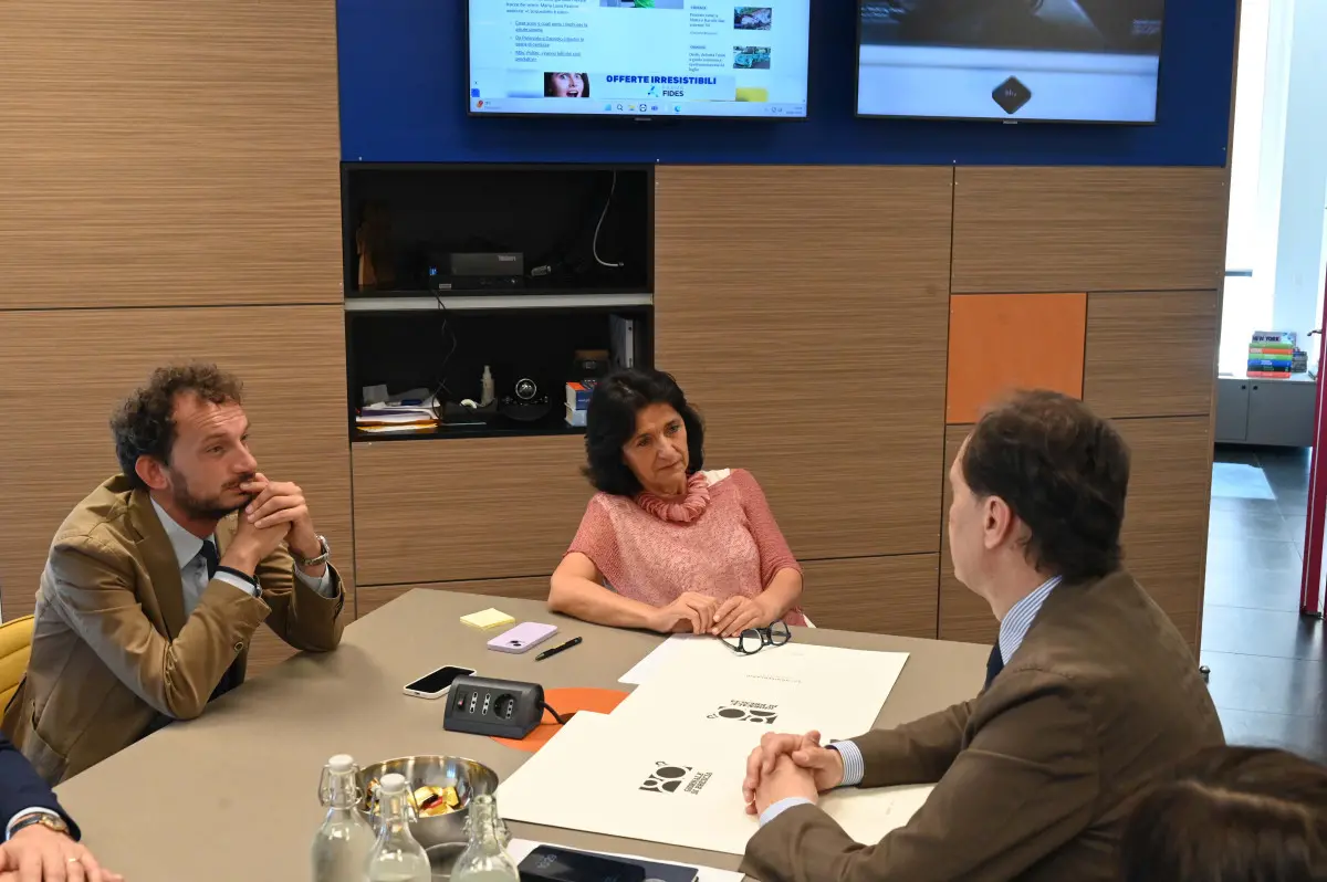 La visita del ministro Ciriani al GdB