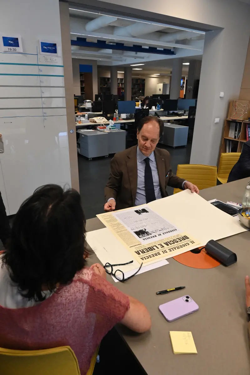 La visita del ministro Ciriani al GdB