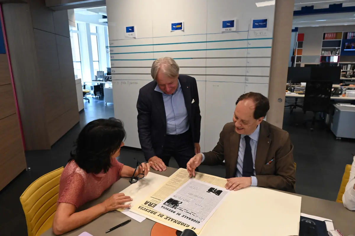 La visita del ministro Ciriani al GdB