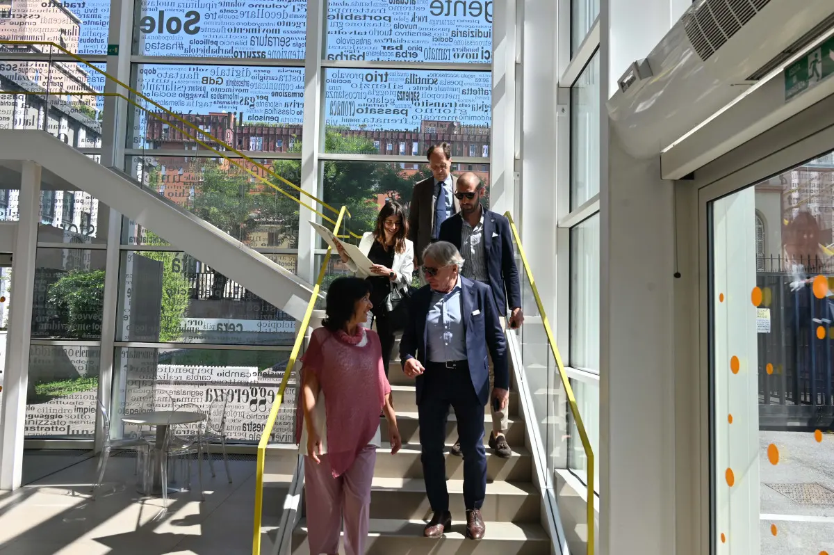 La visita del ministro Ciriani al GdB