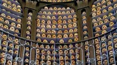 Un particolare dell’ossario di San Martino della Battaglia