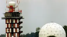 MILANO 9/10/2001 RADAR DI TERRA DELLA PISTA DI LINATE ANSA CARLO FERRARO