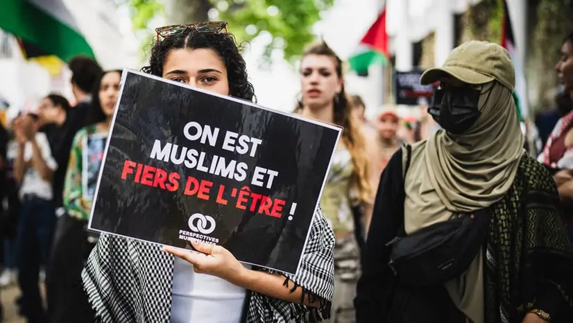 Una manifestazione dei Fratelli musulmani