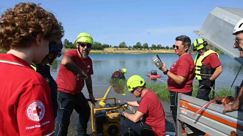 La maxi esercitazione della Protezione civile
