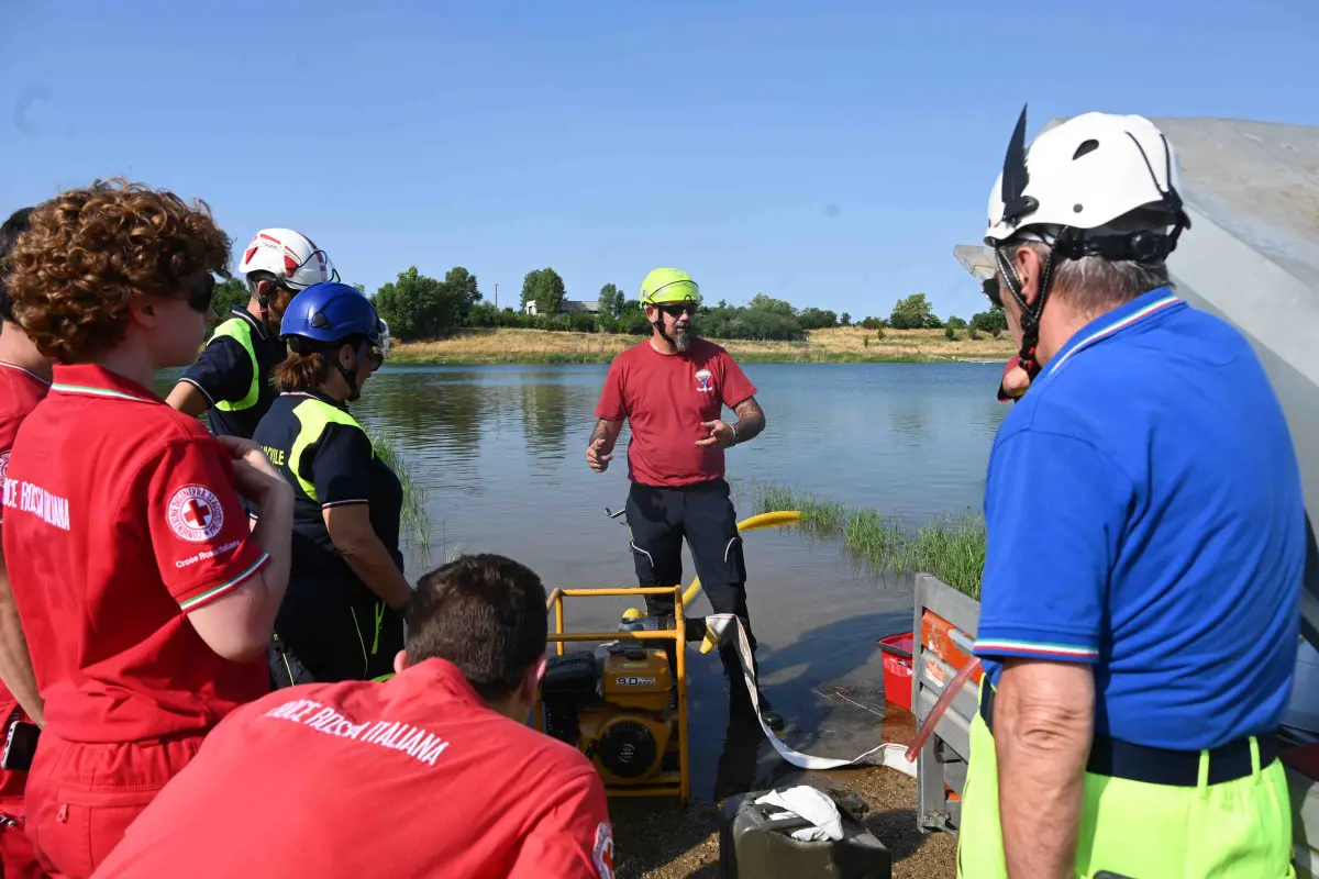La maxi esercitazione della Protezione civile
