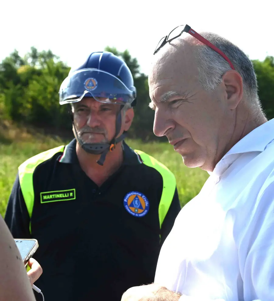 La maxi esercitazione della Protezione civile