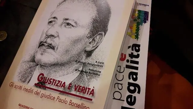ANCONA - Giornata regionale per la Pace: quaderni Consiglio regionale, scritti inediti Paolo Borsellino.