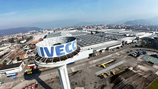 L'Iveco vista dall'alto
