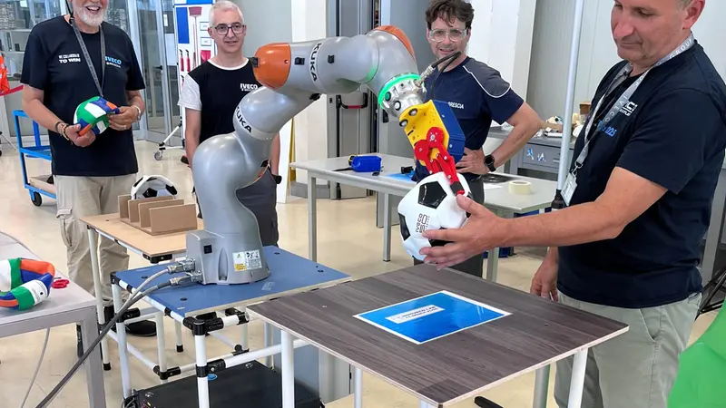 Un robot nell'Innovation Lab