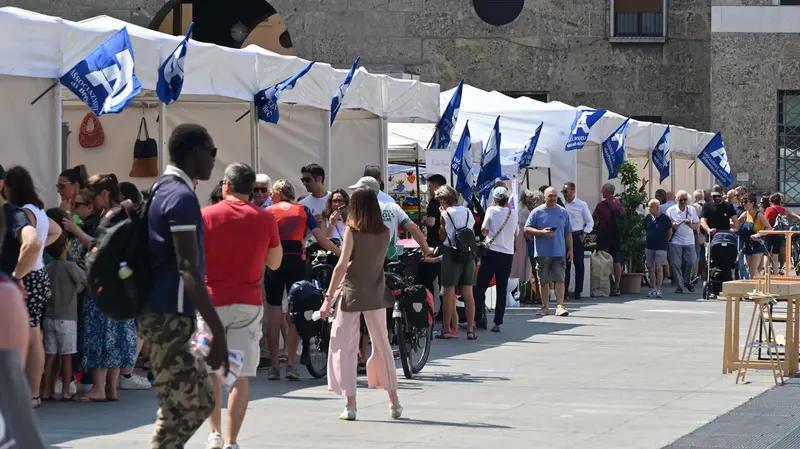 In piazza Vittoria per gli 80 anni dell'Associazione Artigiani