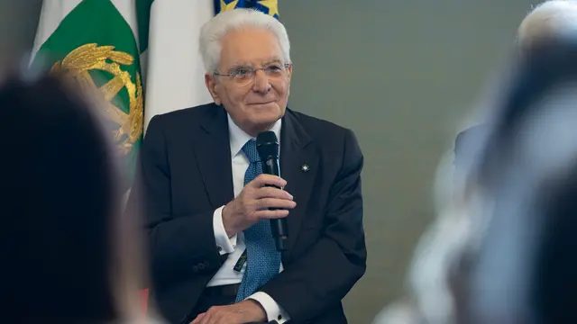 Il Presidente della Repubblica Sergio Mattarella in occasione della presentazione delle vincitrici della XXXVII edizione del Premio Bellisario (foto di Francesco Ammendola - Ufficio per la Stampa e la Comunicazione della Presidenza della Repubblica)