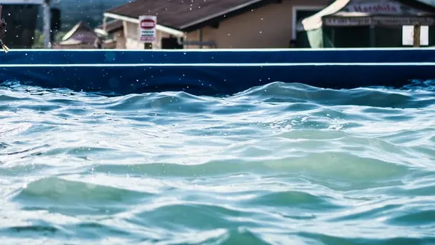 Una piscina