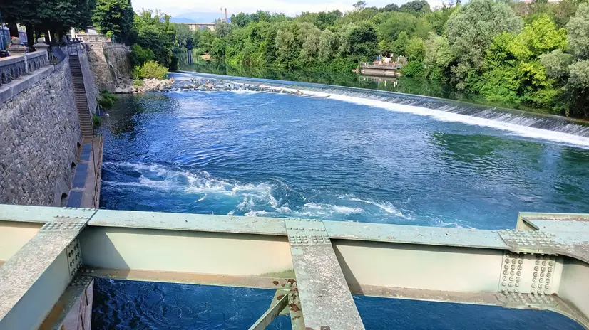 Il fiume Oglio a Palazzolo