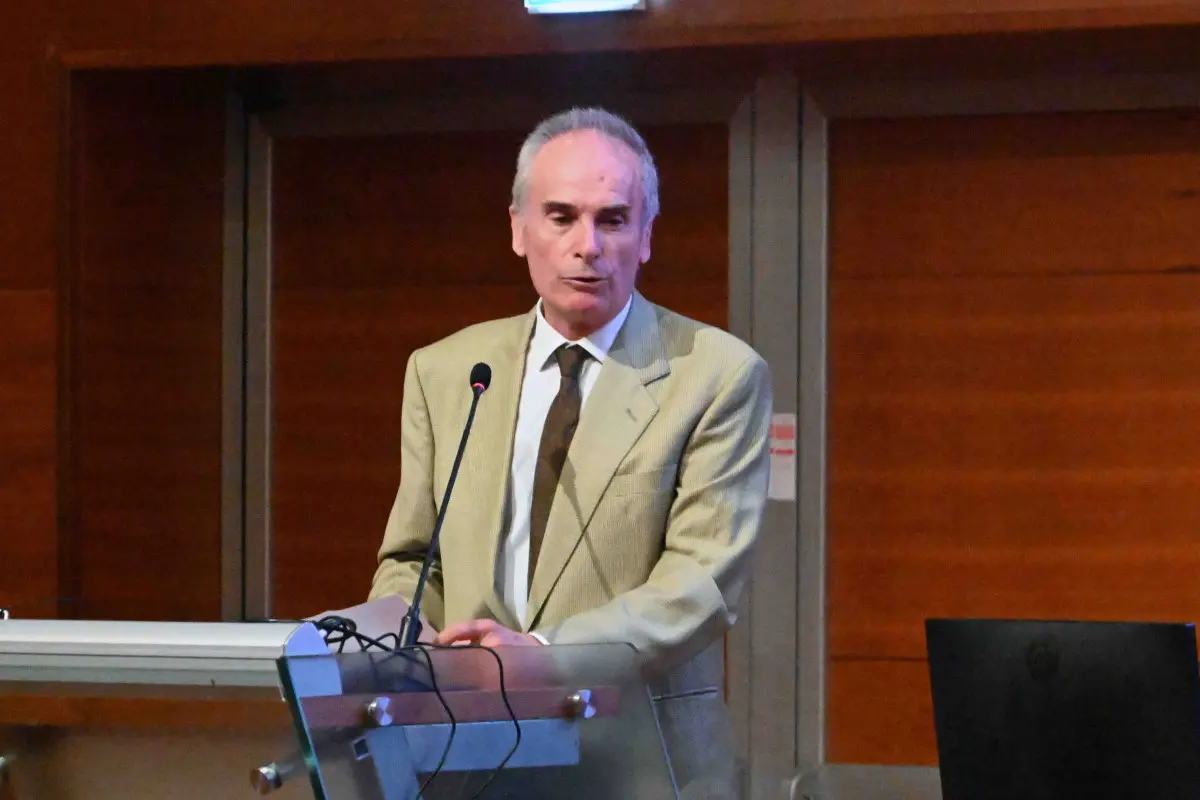 L'aula magna di medicina intitolata ad Augusto Preti