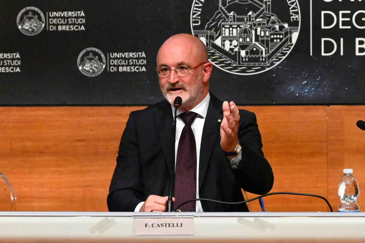L'aula magna di medicina intitolata ad Augusto Preti