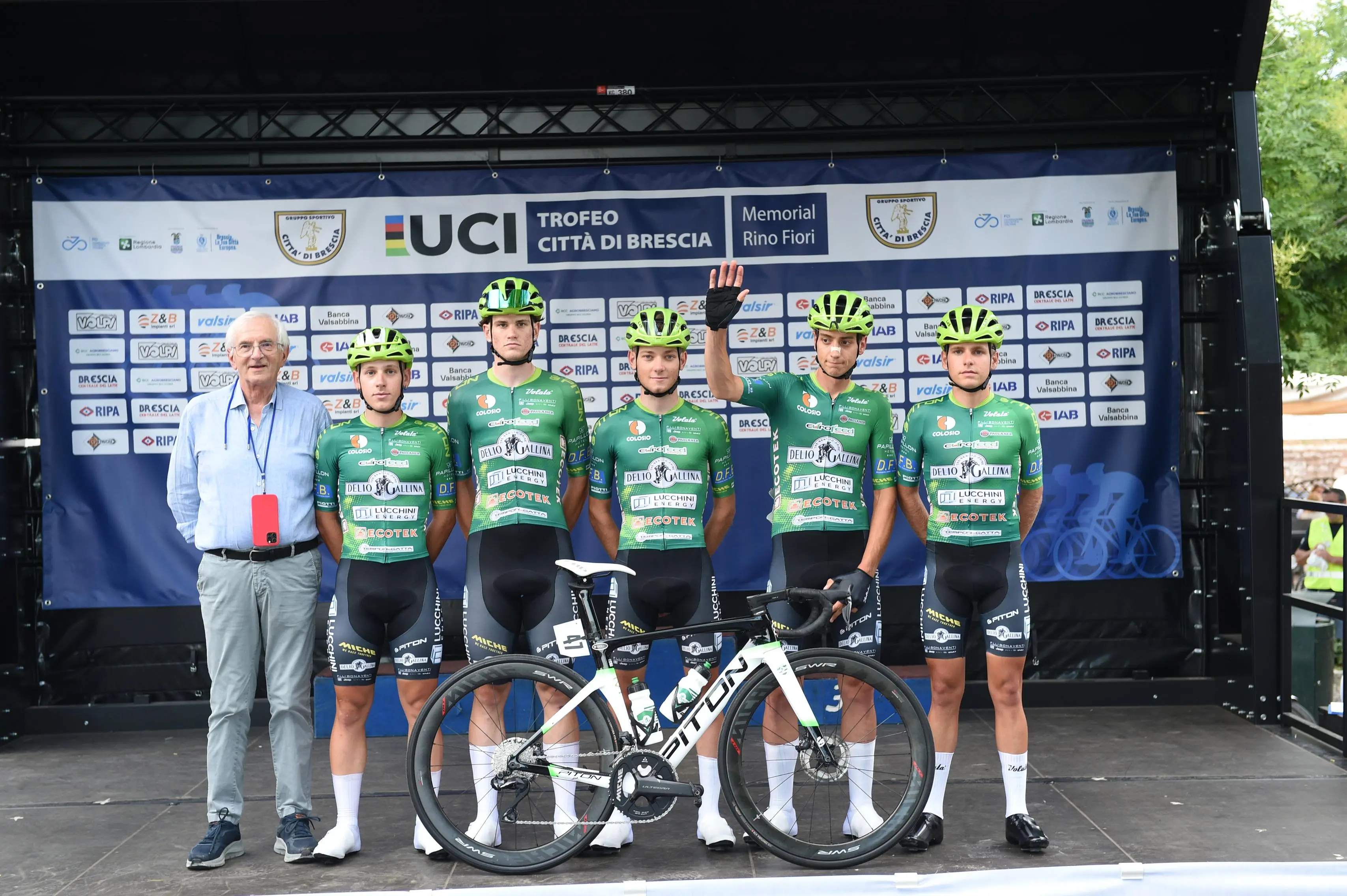 Trofeo Città di Brescia: la partenza e l'ambiente
