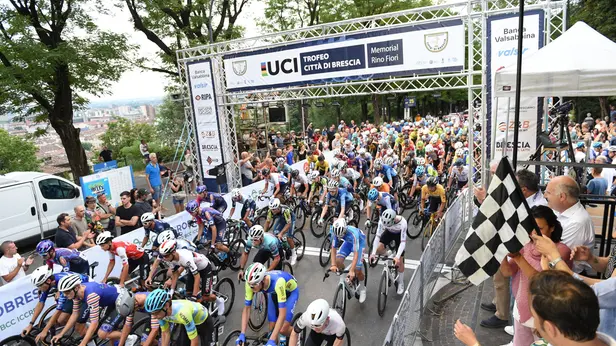 Trofeo Città di Brescia: la partenza e l'ambiente