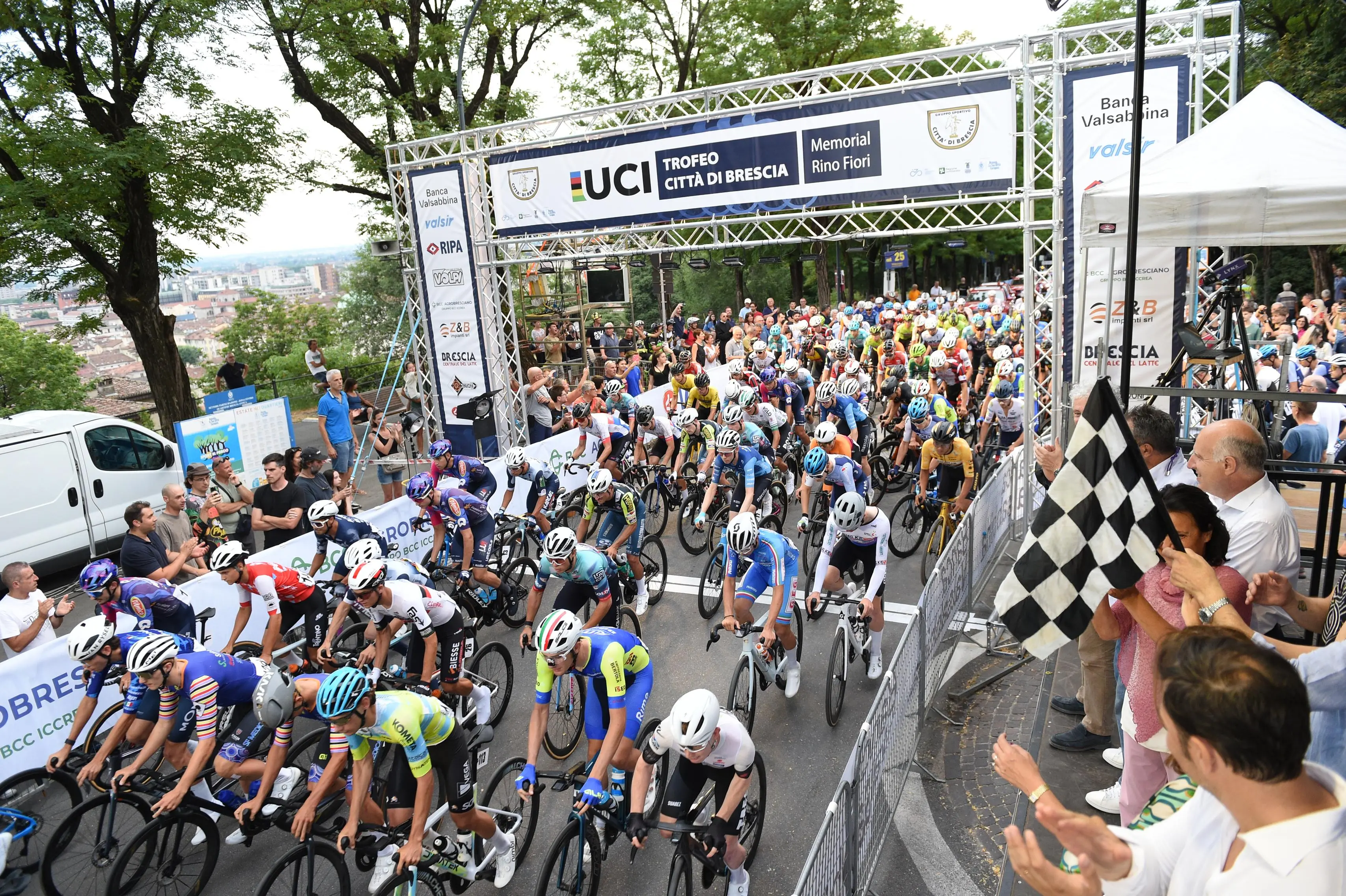 Trofeo Città di Brescia: la partenza e l'ambiente