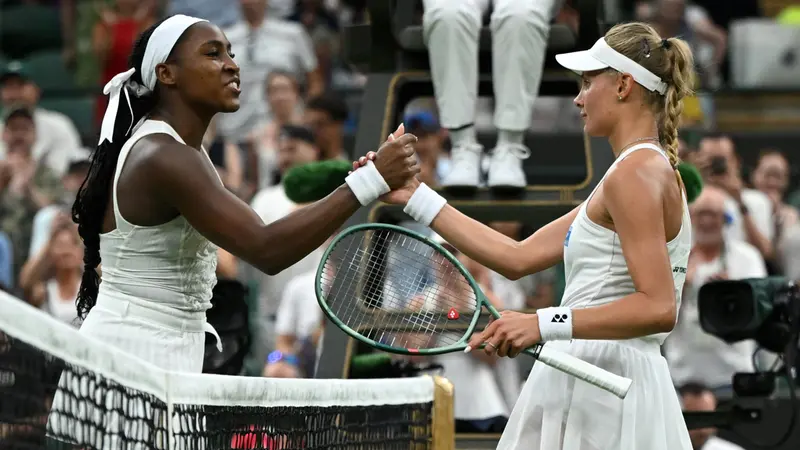 Gauff e Yastremska - Foto Epa © www.giornaledibrescia.it