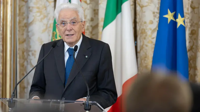 Il Presidente della Repubblica in occasione dell'incontro con una rappresentanza del Corpo di Polizia Penitenziaria (foto di Francesco Ammendola - Ufficio per la Stampa e la Comunicazione della Presidenza della Repubblica)